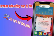 iPhone báo cổng sạc bị ẩm và cách xử lý HIỆU QUẢ tại nhà