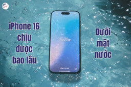 iPhone 16 Series có chống nước không? Có bảo hành iPhone vô nước không?