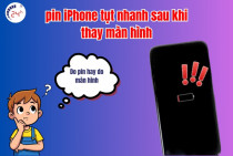 Cách KHẮC PHỤC lỗi pin iPhone tụt nhanh sau khi thay màn hình