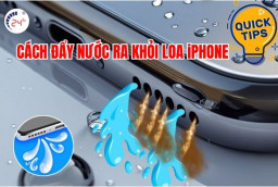 7 Cách đẩy nước ra khỏi loa iPhone cực nhanh và HIỆU QUẢ