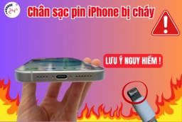 Chân sạc pin iPhone bị cháy: Nguyên nhân và cách xử lý AN TOÀN