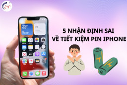 5 Nhận định sai về tiết kiệm pin trên iPhone phổ biến