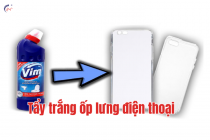 10 Cách tẩy trắng ốp lưng điện thoại bị ố vàng ĐƠN GIẢN