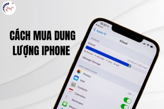 Cách mua dung lượng iPhone (iCloud) đơn giản nhất 2026