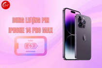 Thông tin dung lượng pin iPhone 14 Pro Max