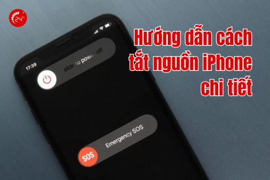 Hướng dẫn 7 cách tắt nguồn iPhone chi tiết cho mọi dòng máy