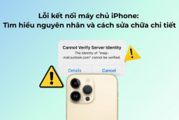 Lỗi kết nối máy chủ iPhone: Tìm hiểu nguyên nhân và cách sửa chữa chi tiết