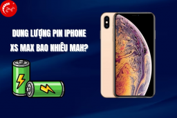 [Giải đáp] Dung lượng pin iPhone XS Max bao nhiêu mAh?