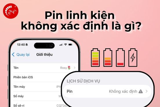 Pin linh kiện không xác định là gì? Nguyên nhân và cách khắc phục