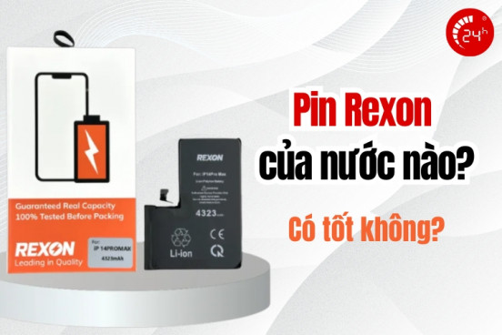 Pin Rexon của nước nào? Có tốt không?