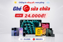 Chẳng lo nắng gắt, mưa giông - Ghé 24h sửa chữa chỉ từ 24.000đ!