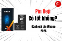 Pin Deji có tốt không? Đánh giá pin iPhone 2026