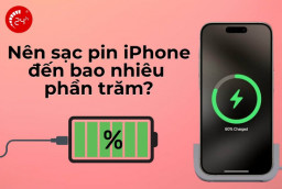 Nên sạc pin iPhone đến bao nhiêu phần trăm? Quy tắc 20-80 chống chai pin