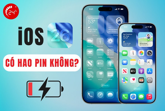 iOS 26 có hao pin không? Tìm hiểu nguyên nhân và cách khắc phục