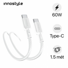Cáp Innostyle Powernova USB - C to Tyce C 1.5M 60W