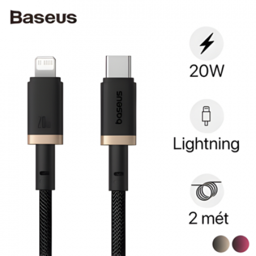 Cáp sạc nhanh Baseus Dura Series Type-C to iP 20W 2m