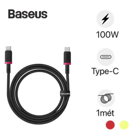 Cáp sạc nhanh Baseus Dura Series Type-C to Type-C 100W 1m