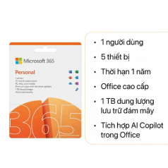 Phần mềm Microsoft Office M365 Personal English (1 năm/1 người dùng)