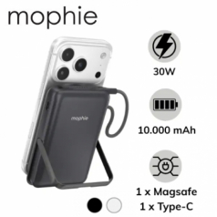 Pin dự phòng Mophie Snap+ Powerstation có chân đứng tích hợp cáp USB-C 10000mAh