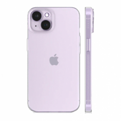 Ốp lưng iPhone 14 viền dẻo lưng kính SLIM