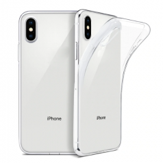 Ốp lưng iPhone X/Xs viền dẻo lưng kính SLIM