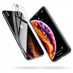 Ốp lưng iPhone Xs Max viền dẻo lưng kính SLIM