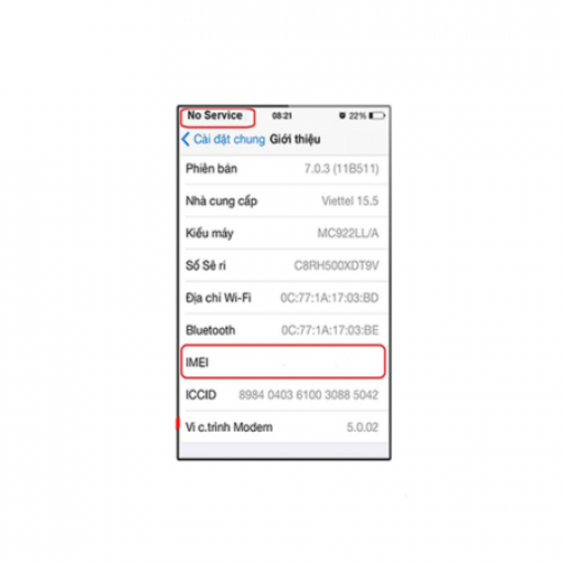 Sửa không IMEI iPhone 13 Pro
