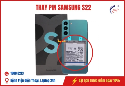 thay pin Samsung S22