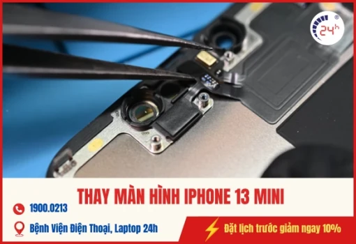 Thay màn hình iPhone 13 Mini CHÍNH HÃNG, giá rẻ 2025