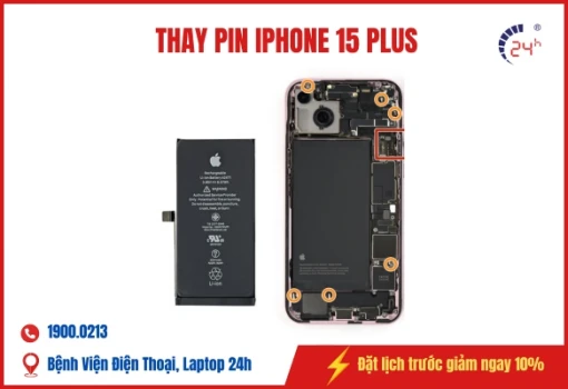 thay pin iPhone 15 Plus