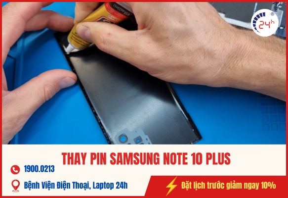 Thay pin Samsung Galaxy Note 10 Plus CHÍNH HÃNG