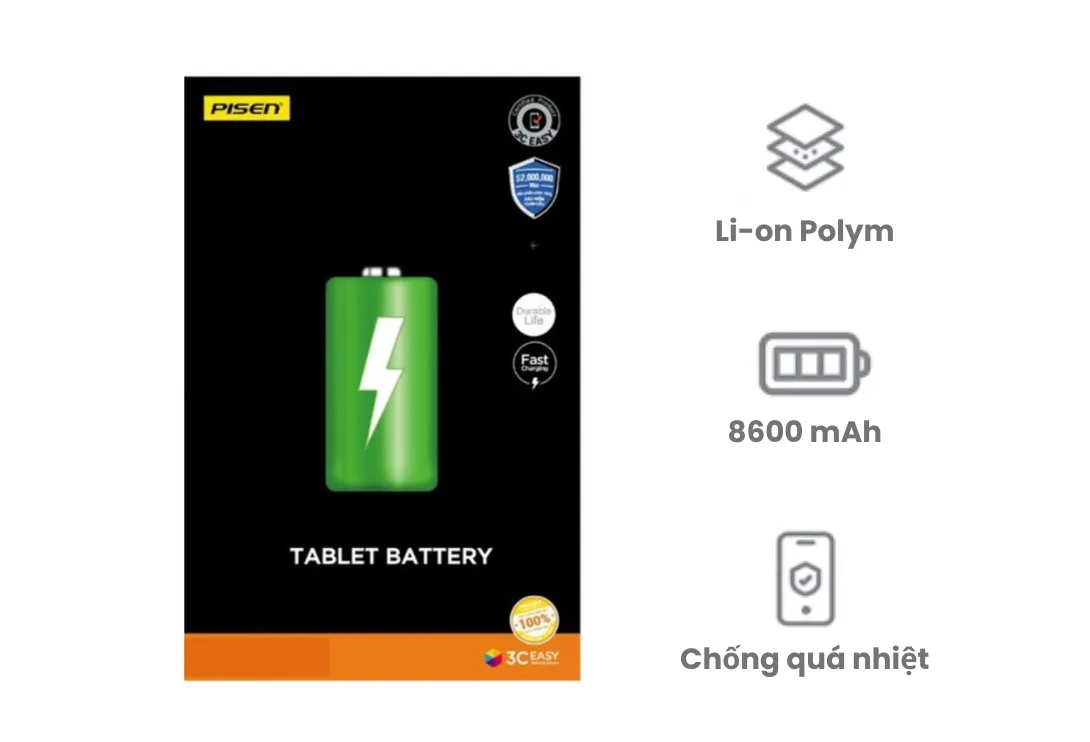 Thay pin iPad Gen 8, iPad 10.2 (2020)