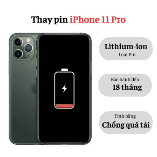 Thay pin iPhone 11 Pro