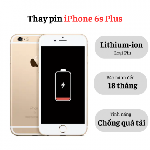 Thay pin iPhone 6s Plus