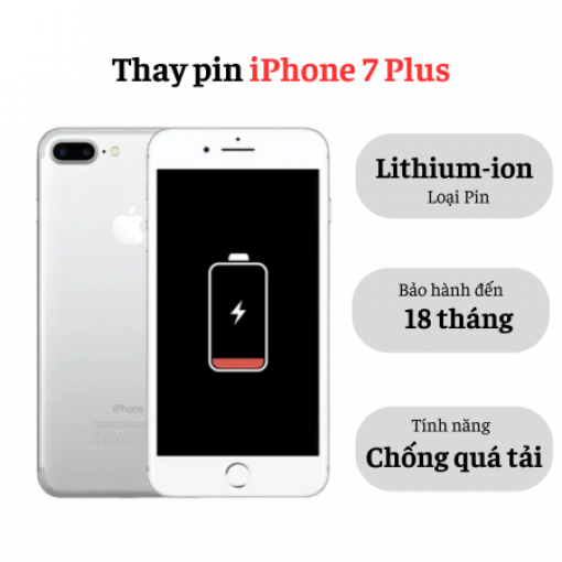 Thay pin iPhone 7 Plus
