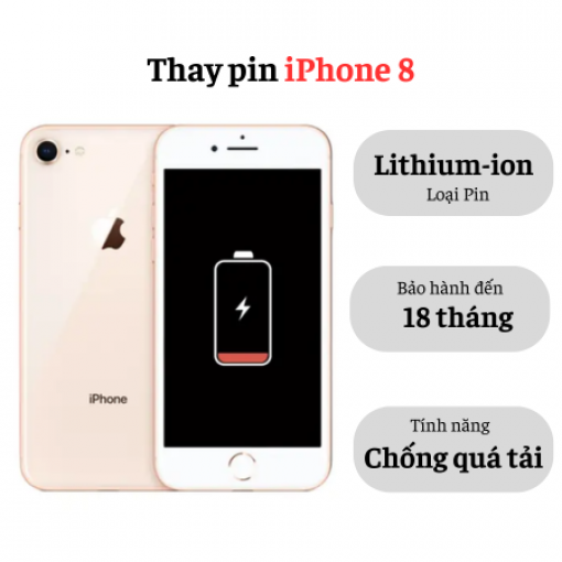 Thay pin iPhone 8