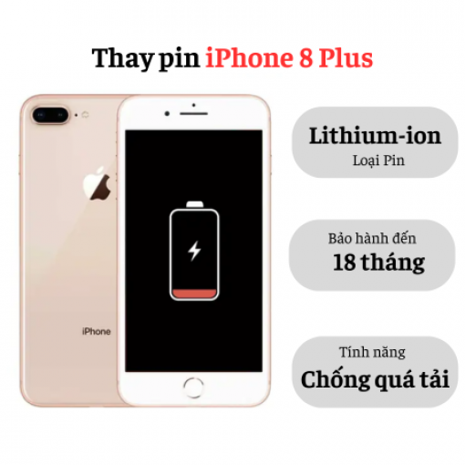 Thay pin iPhone 8 Plus
