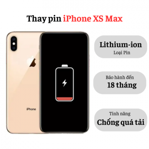 Thay pin iPhone XS Max