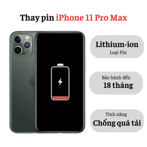 Thay pin iPhone 11 Pro Max
