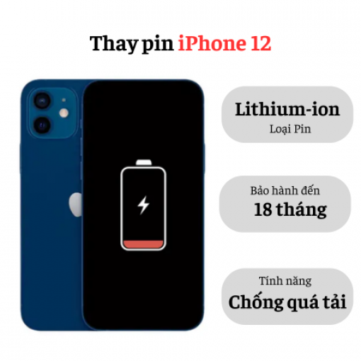 Thay pin iPhone 12 