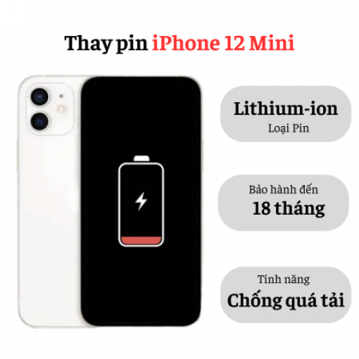 Thay pin iPhone 12 Mini