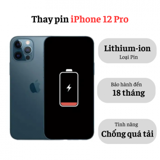 Thay pin iPhone 12 Pro