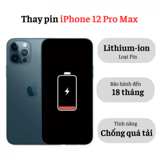 Thay pin iPhone 12 Pro Max