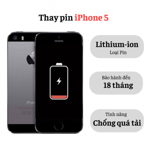 Thay pin iPhone 5