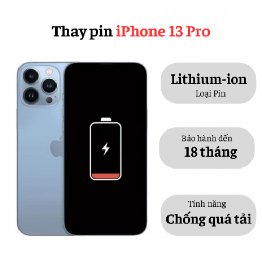 Thay pin iPhone 13 Pro