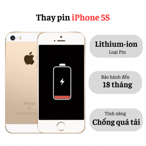 Thay pin iPhone 5S