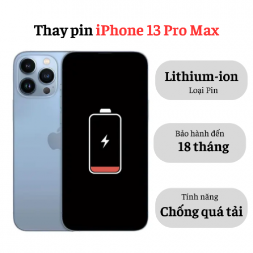 Thay pin iPhone 13 Pro Max