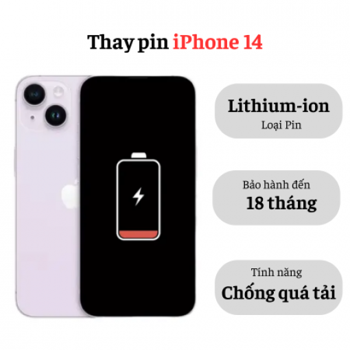 Thay pin iPhone 14