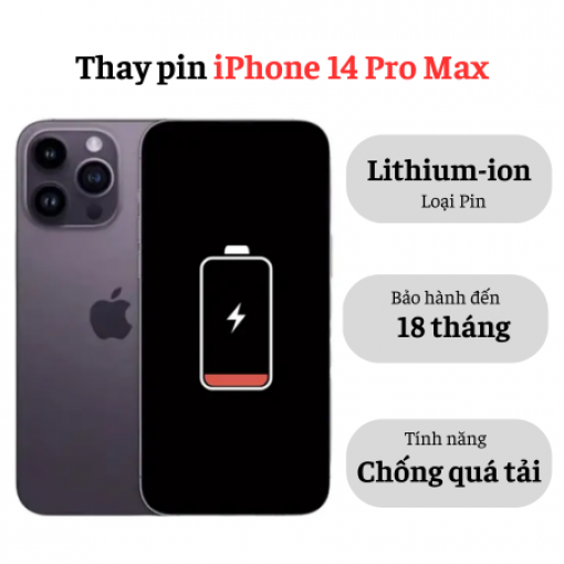 Thay pin iPhone 14 Pro Max