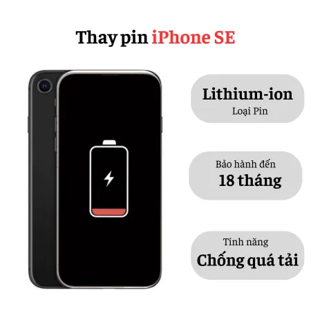 Thay pin iPhone SE